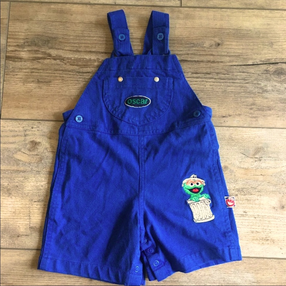 Oscar the Grouch Overalls